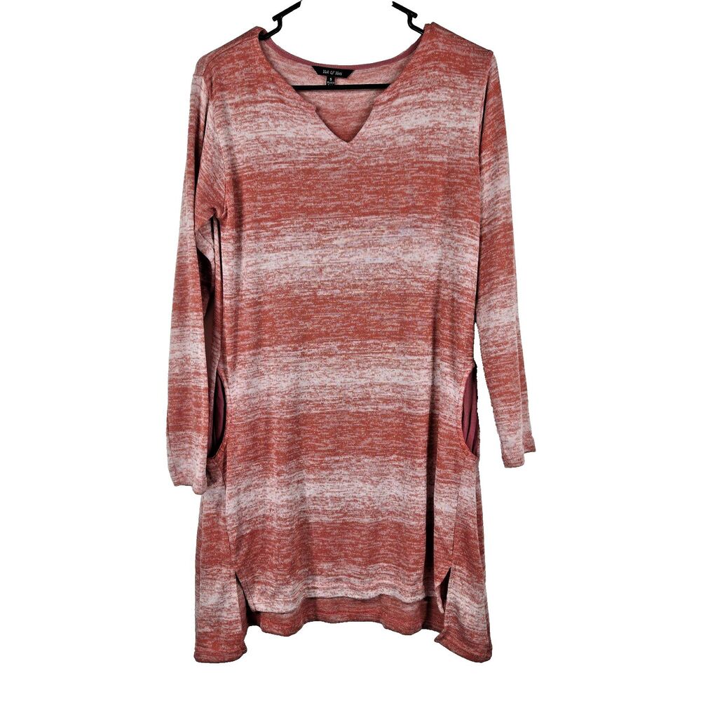 Yak & Yeti Women's Size Small‎ Striped Tunic Top